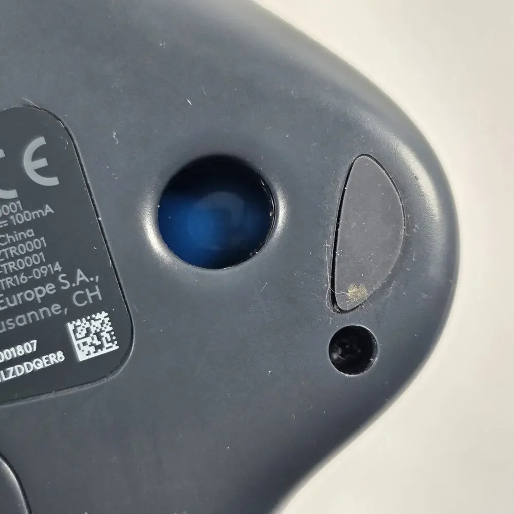 Logitech M570 Wireless Trackball Mouse - With Receiver Dongle Tested, Working